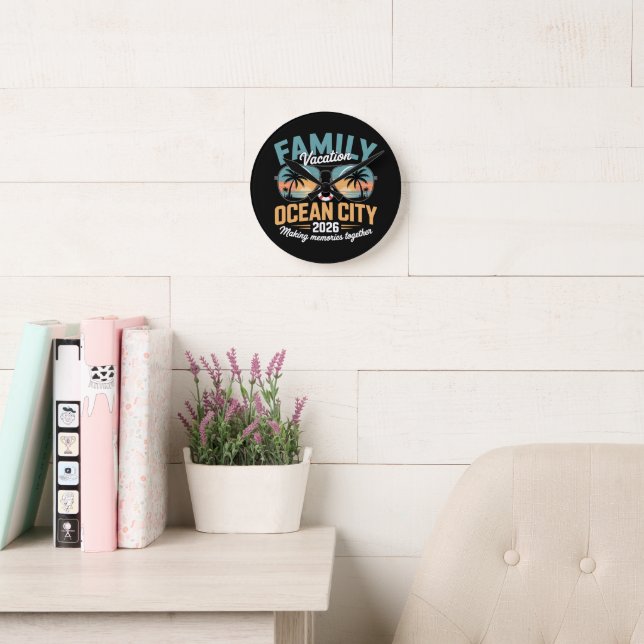 Horloge Ronde Plage d'Ocean City (Salle de lecture)