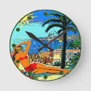 Horloge Ronde Plage, Rive