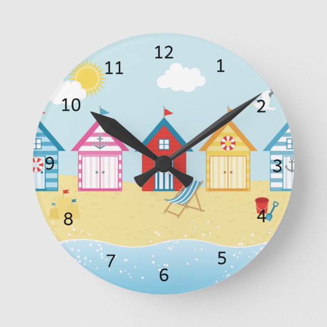 Horloge Ronde Plages (Recto)