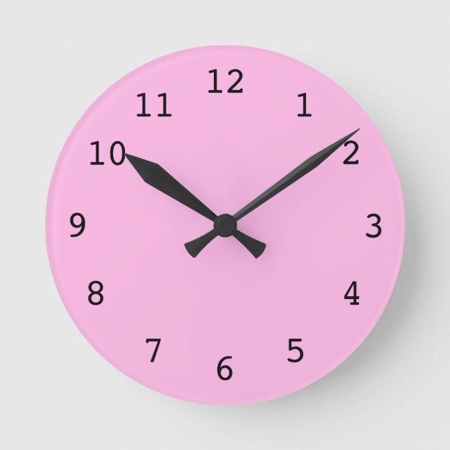 Horloge Ronde Plain (Recto)