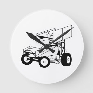 Horloge Ronde Plan de la voiture Sprint