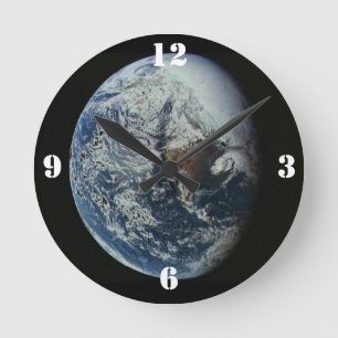 Horloge Ronde Planète Terre
