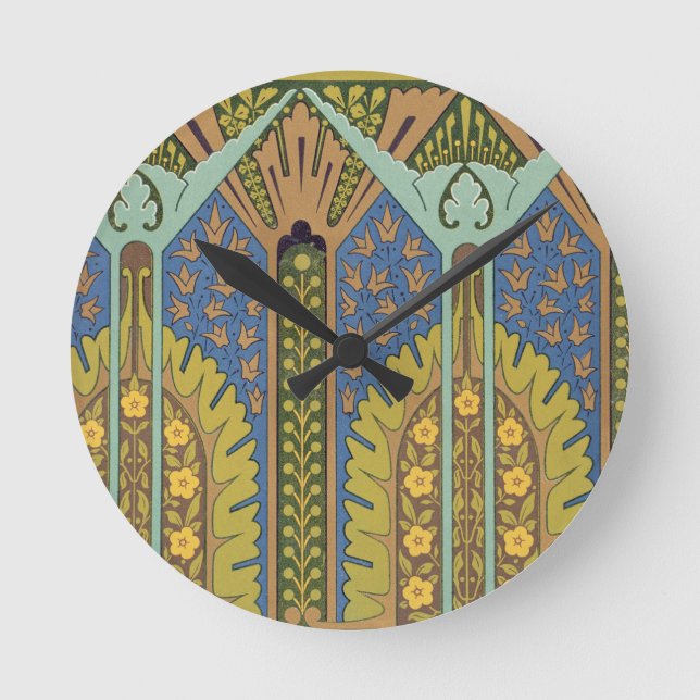 Horloge Ronde Plat III des "études dans la conception", (Recto)