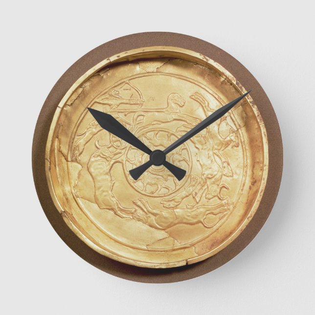 Horloge Ronde Plat (or) (Recto)