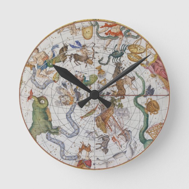 Horloge Ronde Plate 27 from 'Atlas Coelestis', par John Flamstee (Recto)