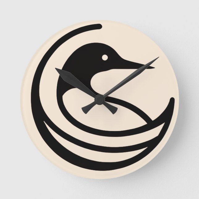 Horloge Ronde Plongeon (Recto)