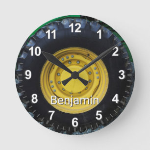 Horloge Ronde Pneumatique de tracteur de ferme