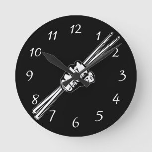 Horloge Ronde Poignée de tambour