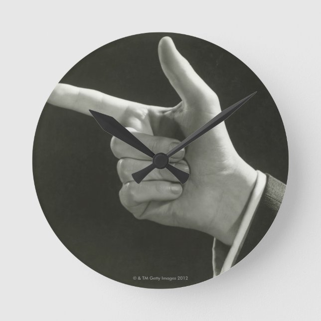 Horloge Ronde Pointing (Recto)