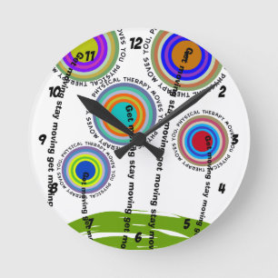 Horloge Ronde Poison de Physical Therapy