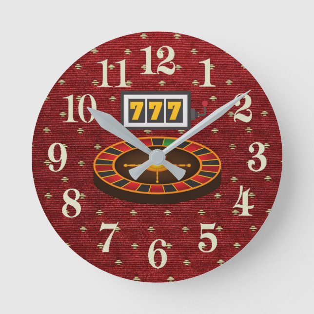 Horloge Ronde Poker (Recto)