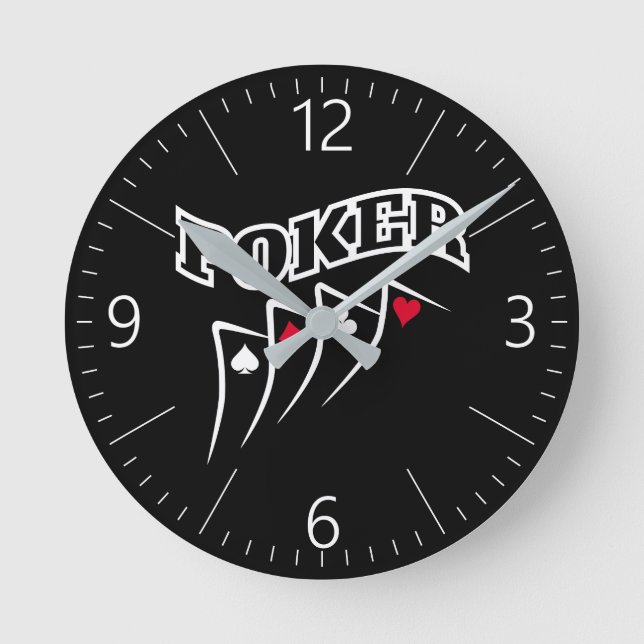 Horloge Ronde Poker (Recto)