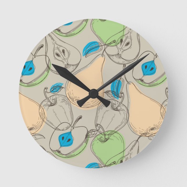 Horloge Ronde Pompés (Recto)