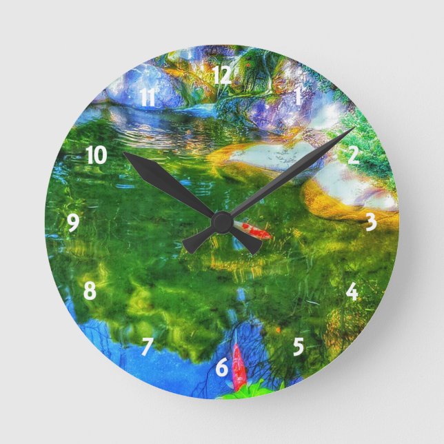 Horloge Ronde Pond de Glowing (Recto)