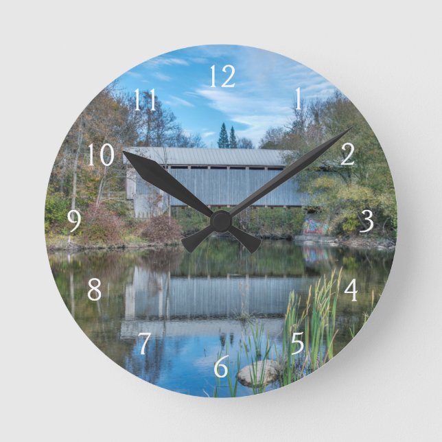 Horloge Ronde Pont couvert de Milby (Recto)