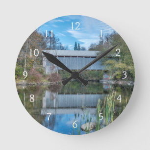 Horloge Ronde Pont couvert de Milby