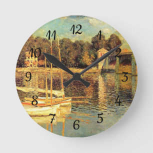 Horloge Ronde Pont d'Argenteuil Claude Monet