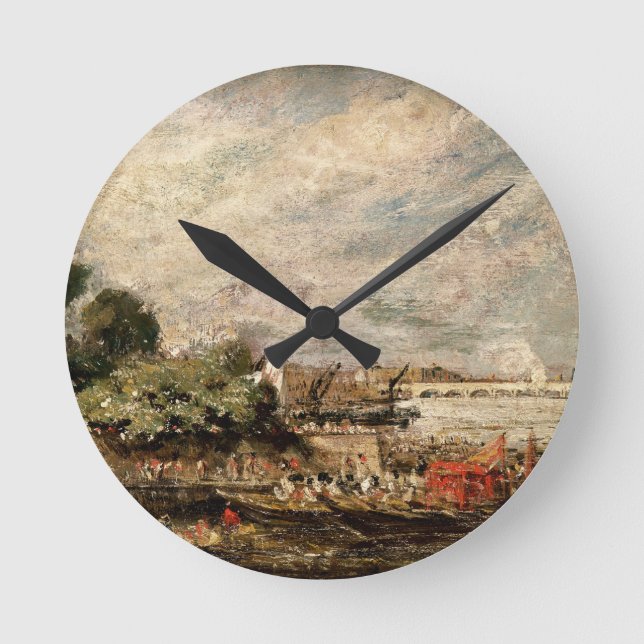 Horloge Ronde Pont de John Constable | Waterloo de Whiteh (Recto)