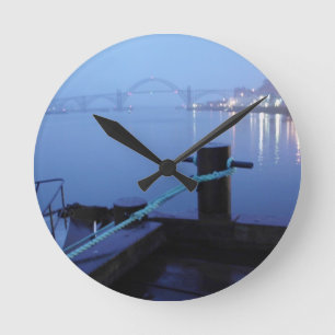 Horloge Ronde Pont de nuit