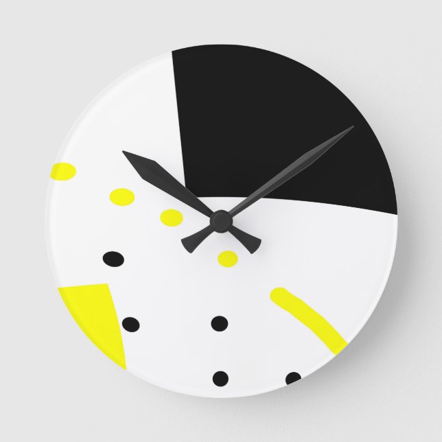 Horloge Ronde Pop-art92 (Recto)