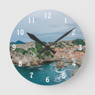 Horloge Ronde Port de Dubrovnik et centre-ville