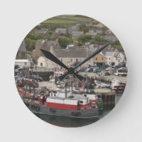 port de Stromness sur le front de mer de l'Atlanti