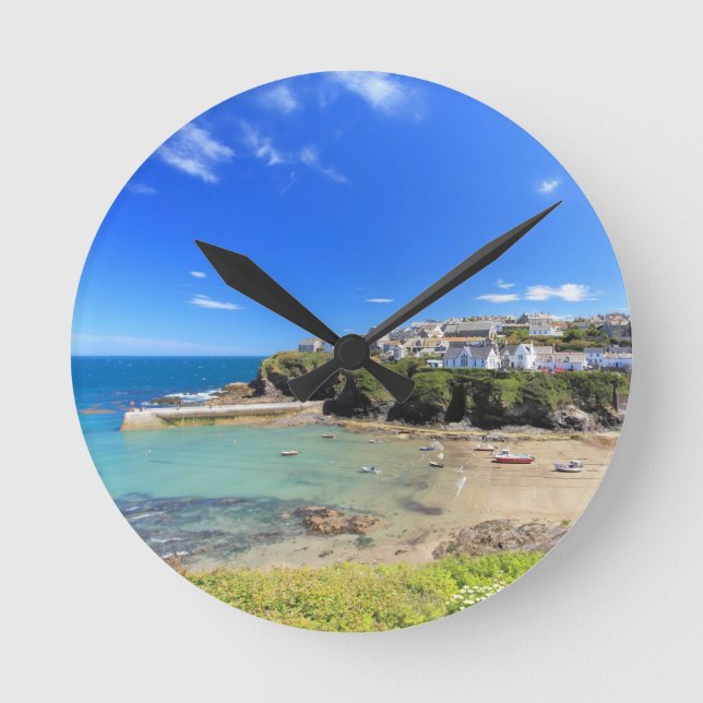 Horloge Ronde Port Isaac Wall Clock (Recto)