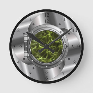 Horloge Ronde Portail machine à temps ~XZZ 02~Temps/espace/Conti