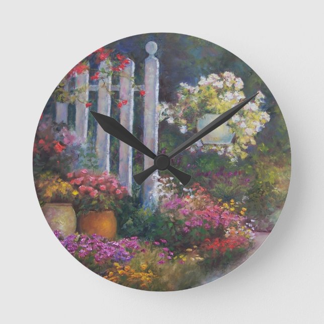 Horloge Ronde Porte de jardin (Recto)