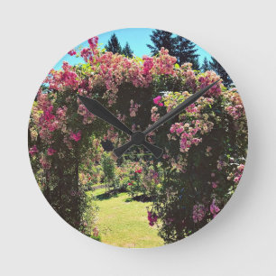 Horloge Ronde Portland Rose Garden
