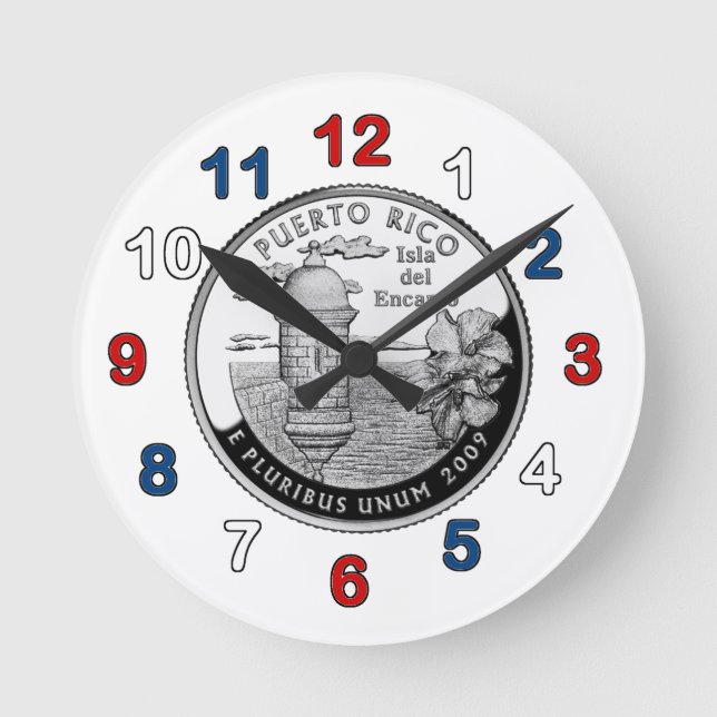 Horloge Ronde Porto Rico (Recto)