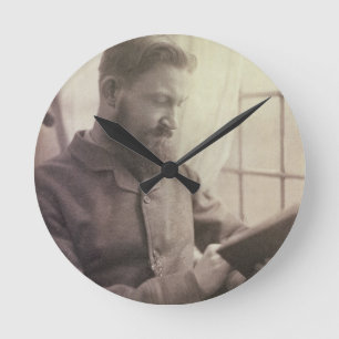 Horloge Ronde Portrait de George Bernard Shaw (1856-1950) comme