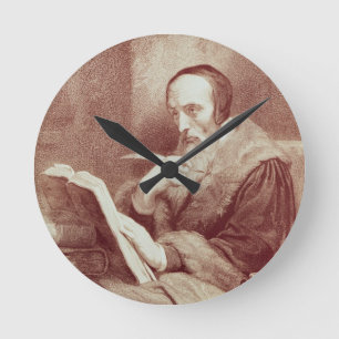 Horloge Ronde Portrait de Jean Calvin (1509-1564) (gravure)