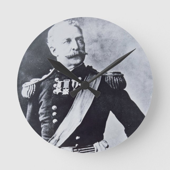 Horloge Ronde Portrait du général de brigade Nelson A. Miles (Recto)
