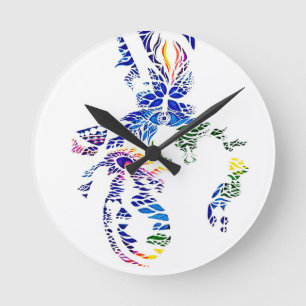 Horloge Ronde Portrait métaphysique