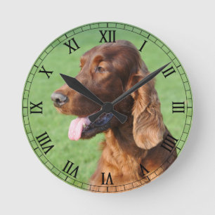 Horloge Ronde Poseur irlandais