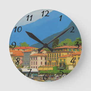 Horloge Ronde Poster Bellagio Italie