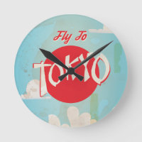 Poster Voyage Retro vintage pour Tokyo