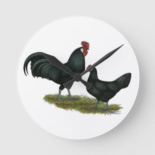 Horloge Ronde Poulets Augsburger