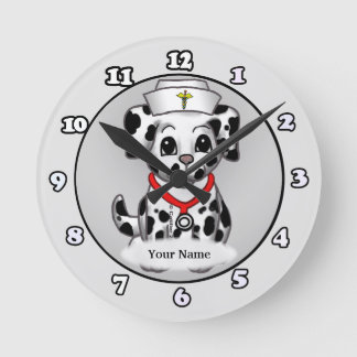 Horloge Ronde Poupée