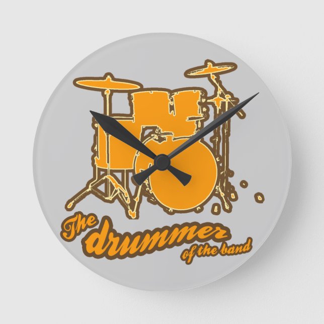 Horloge Ronde Pour le batteur (Recto)
