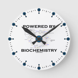 Horloge Ronde Powered By Biochemistry