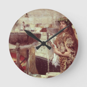 Horloge Ronde Préparations d'Alma-Tadema   dans le Colosseum,