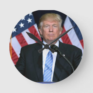 Horloge Ronde President Donald Trump
