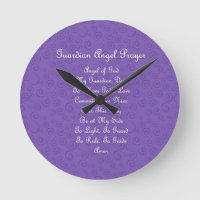 Prière du Guardian Angel violet