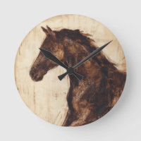 Profil de cheval sauvage Brown