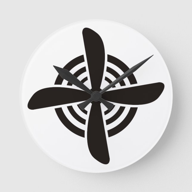 Horloge Ronde Propulseur (Recto)
