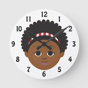 Horloge Ronde #Proud2BNaturalMe #NaturalHair #DST Enfants