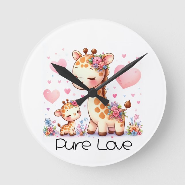 Horloge Ronde Pure Love (Recto)