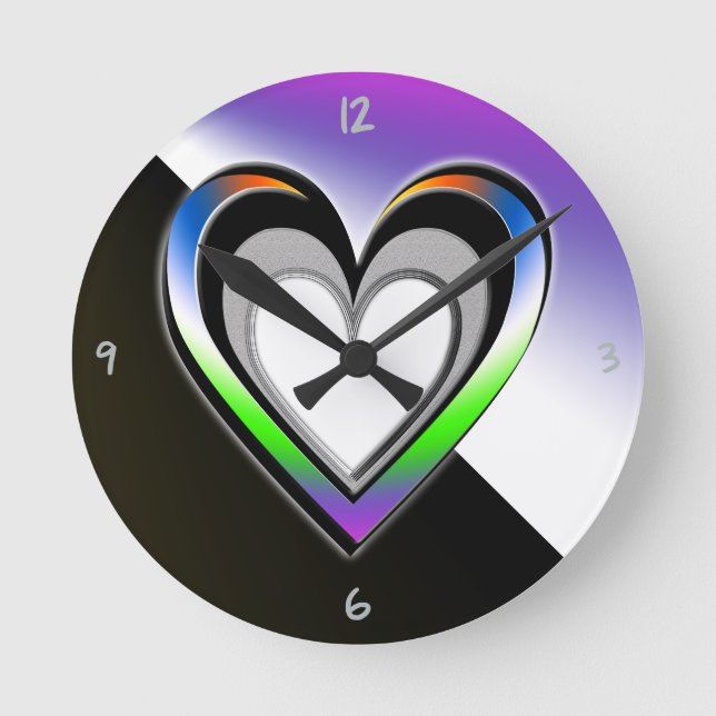 Horloge ronde pureté (Recto)